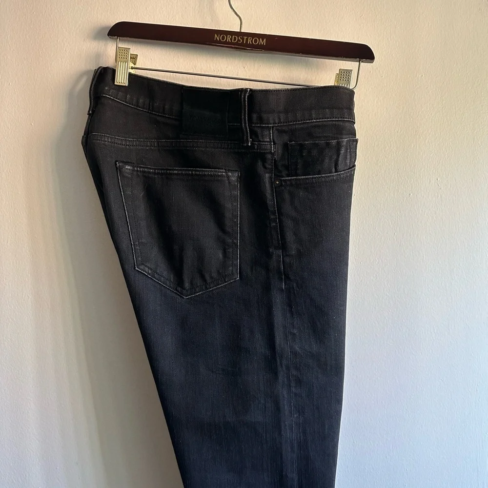 Tom Ford Black Skinny Waxed Denim